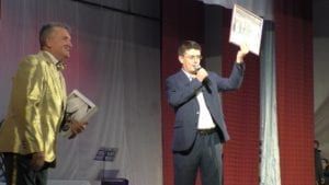 Привітання від керівника незабутнього оркестру "Львівські фанфари" Андріяна Леськіва