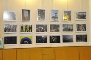 Фрагмент долинських, "променівських" фотомиттєвостей виставки...