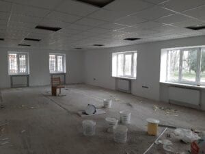 Тривають ремонтні роботи у будівлі по вул. Грушевського, 18, куди згодом переміститься міське управління надання адміністративних послуг